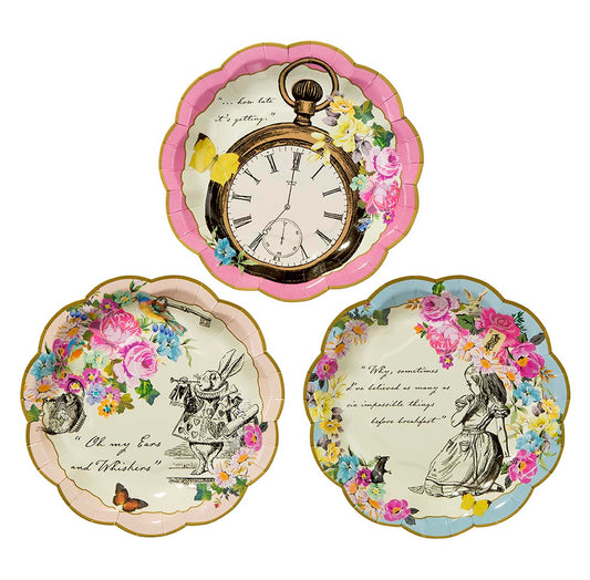 Alice im Wunderland Teller