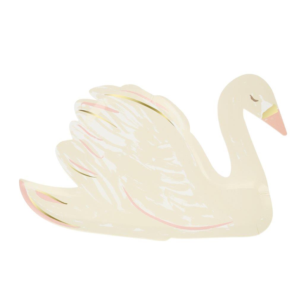 Schwan Pappteller