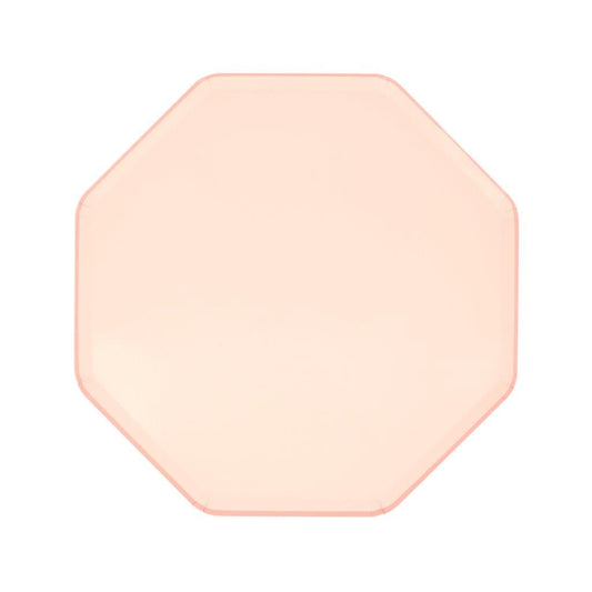 Ballet Slipper Pink Pappteller klein