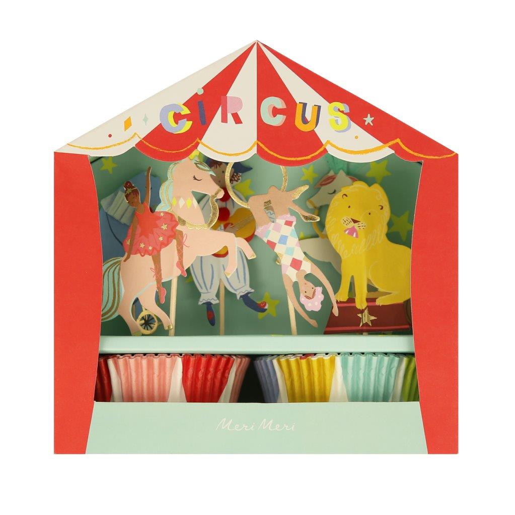 Circus Cupcake Set