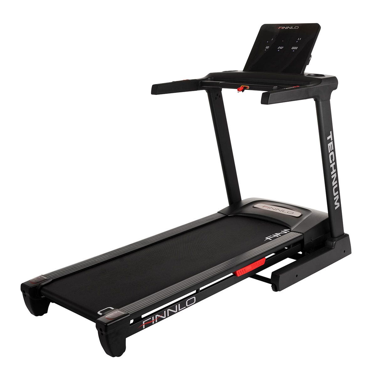 Laufband Technum, Klappbar, Soft Lauffläche, Maximale Steigung , LED-Display, 20 km/h, Kinomap/Zwift, Laufbänder, Ausdauer - FINNLO