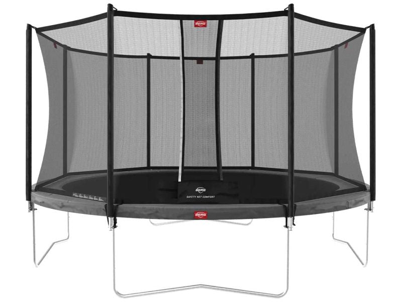 BERG Trampolin Favorit Regular 430 Grey inkl. Sicherheitsnetz Comfort