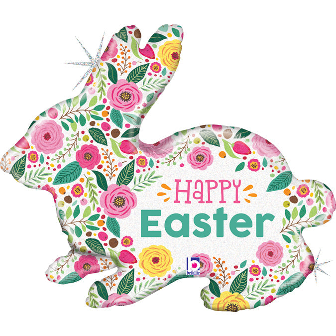 Hase Flower Folienballon