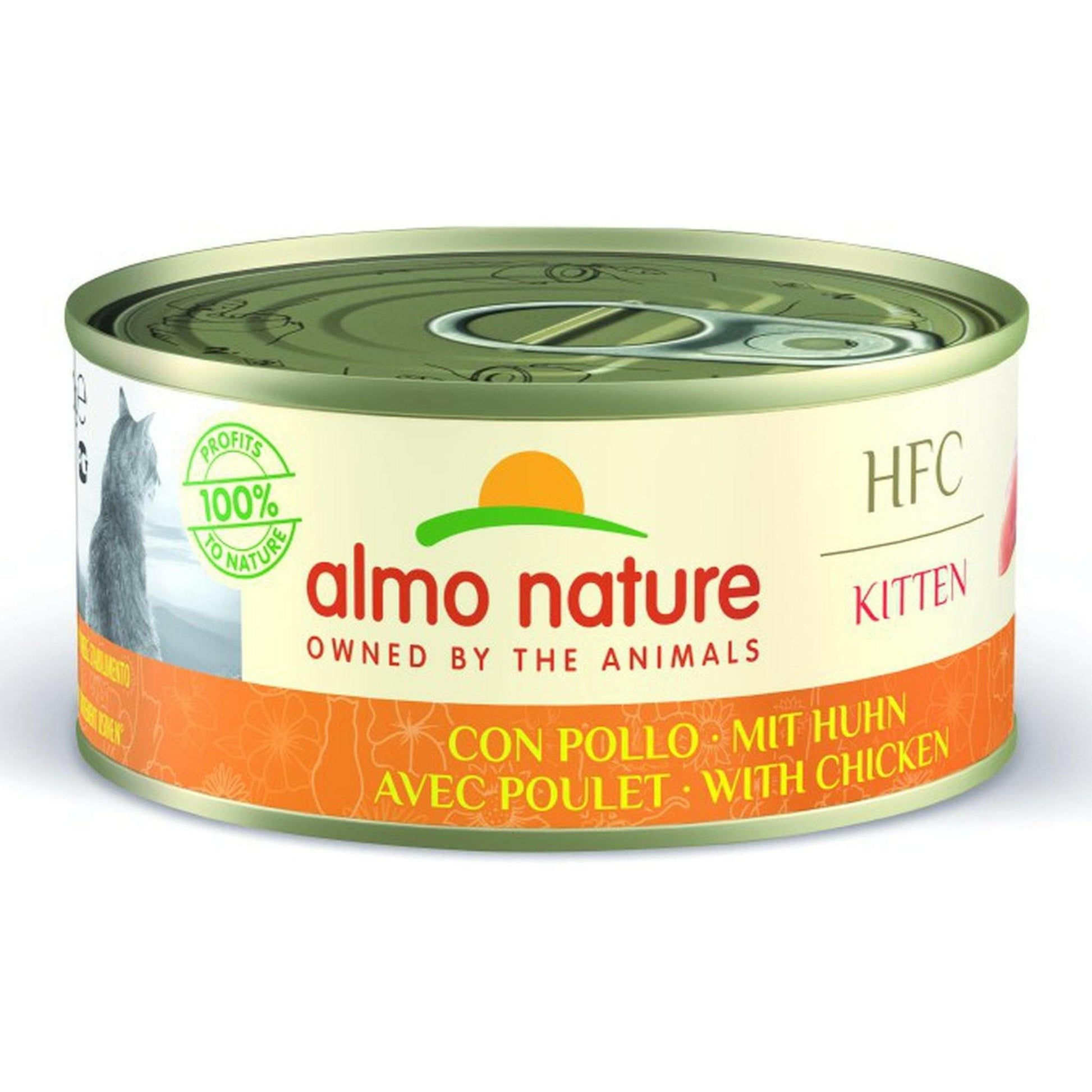 Almo Nature Katze Natural KITTEN 12x150g
