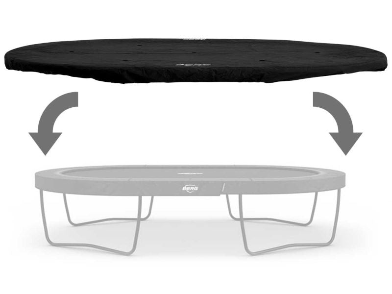 BERG Grand Abdeckplane Extra 520 Schwarz für Trampoline