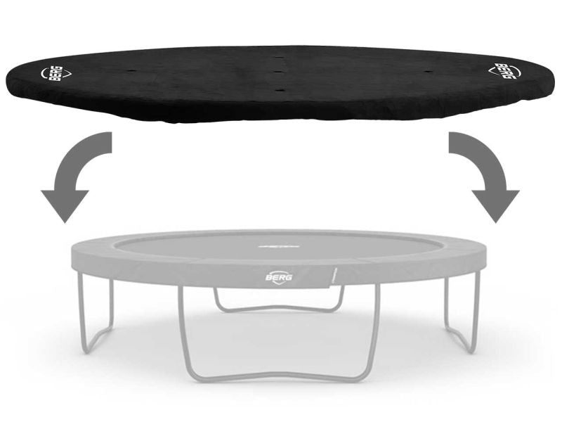 BERG Abdeckplane Extra 200 Schwarz für Trampoline