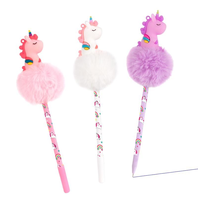 Pom Pom Gelstift mit Einhorn