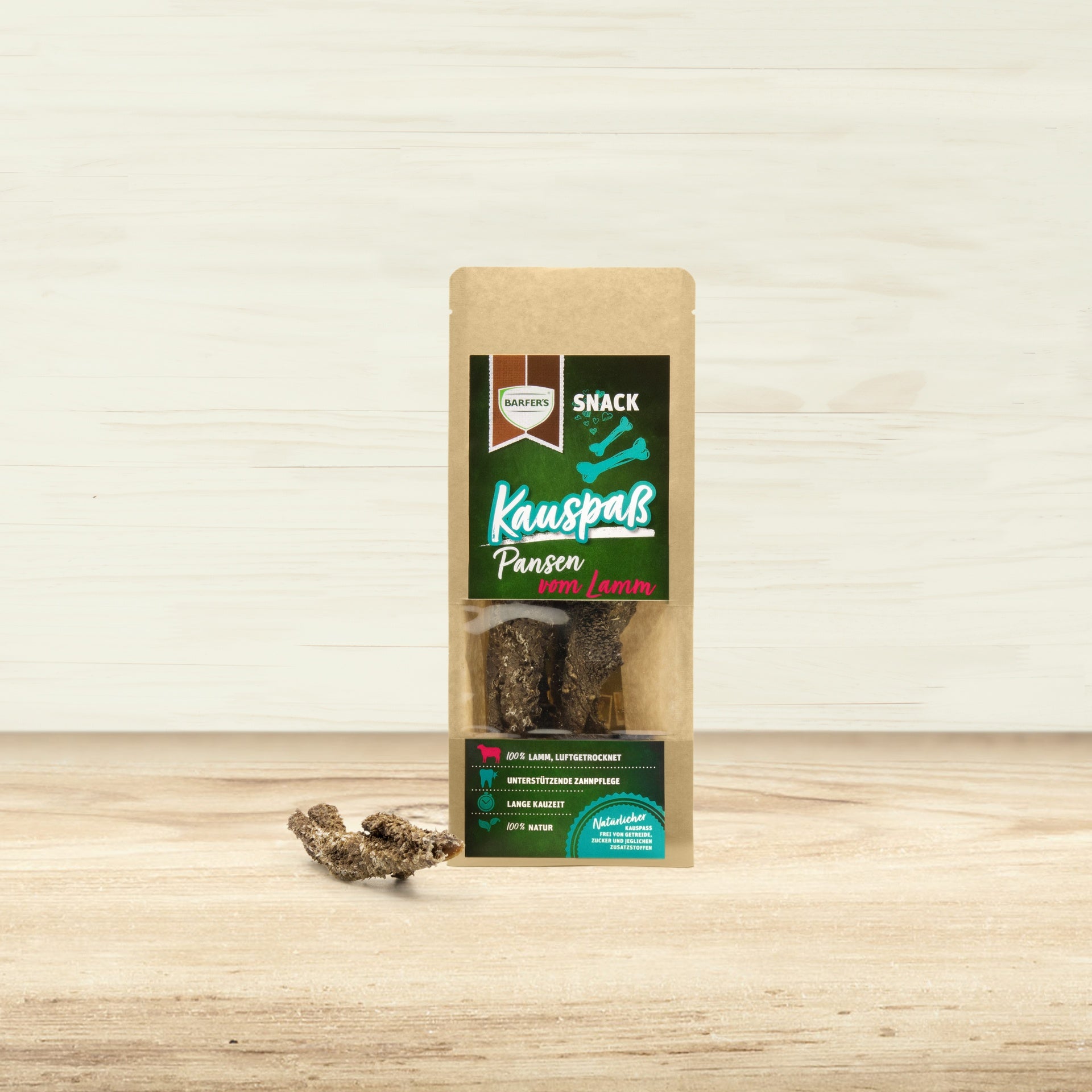 BARFER'S SNACK  - Pansen vom Lamm