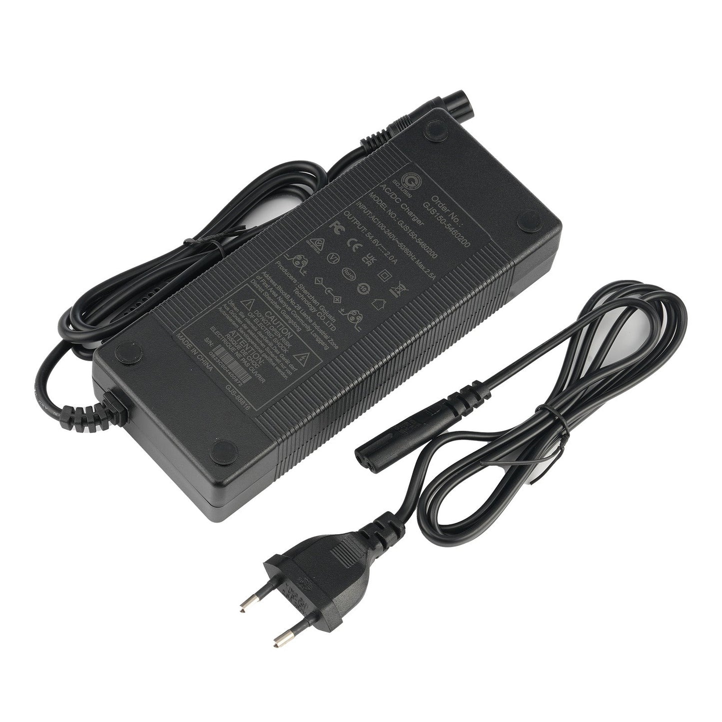 54,6V 2A EU-Standard-Ladegerät für E-Scooter T4