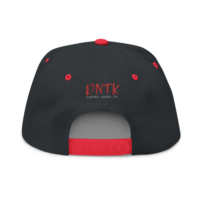 DNTK Flat Bill Cap - Gestickt