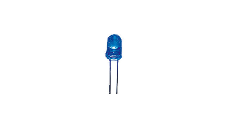 Superhelle 5 mm LED, Blau, 2.000 mcd, 10er-Pack