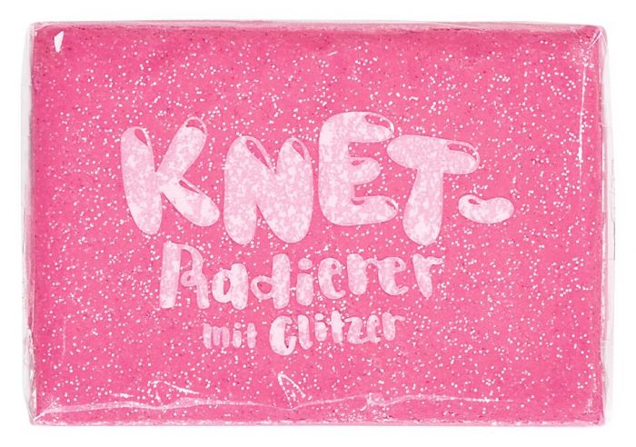 Knet Radierer Glitzer