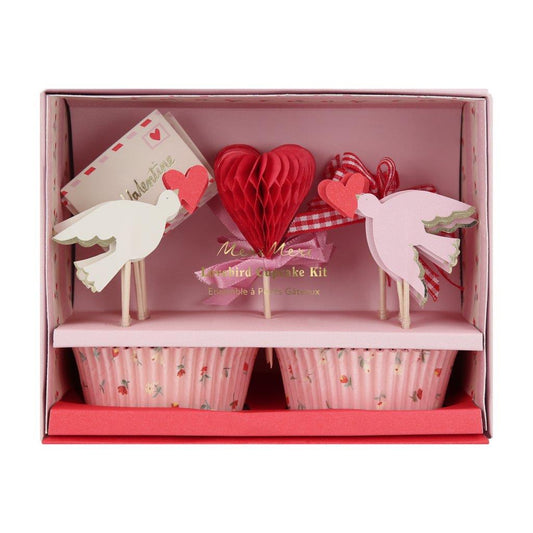 Lovebird Cupcake Set