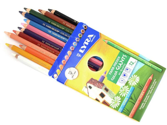 LYRA Farb-Riesen Buntstifte, 12er-Set