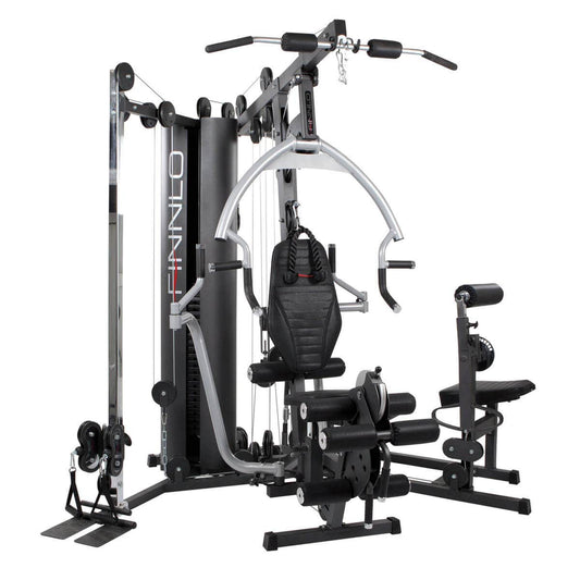FINNLO Kraftstation Autark 6600 | AB-/BACK-Trainer | 100kg Gewicht | Kabelzug