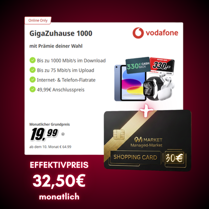 Internet Zuhause mit MediaSaturn + 30€ Shopping-Power