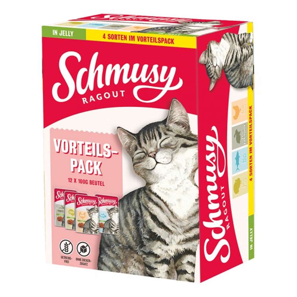 Schmusy - Ragout Pouch 12x100g
