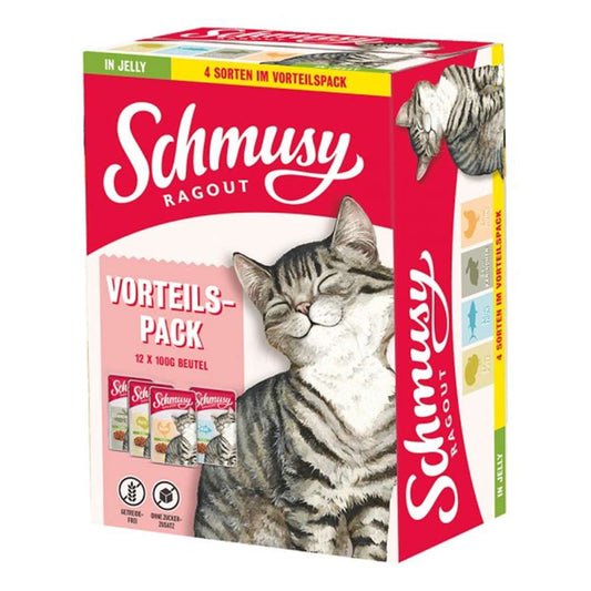 Schmusy - Ragout Pouch 12x100g