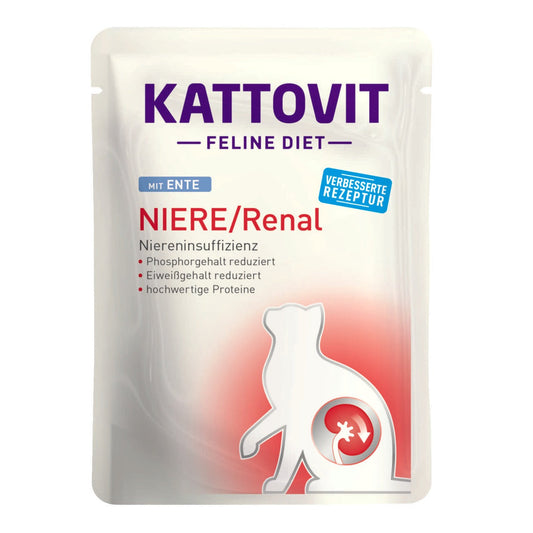 Kattovit - Feline Diet Pouchbeutel Niere/Renal 24x85g