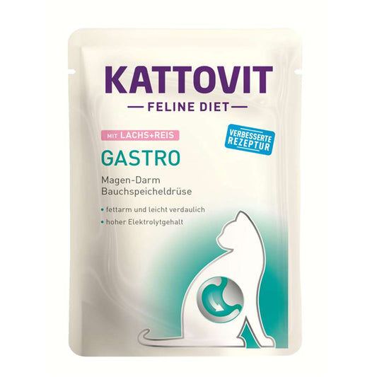 Kattovit - Feline Diet Pouchbeutel Gastro 24x85g
