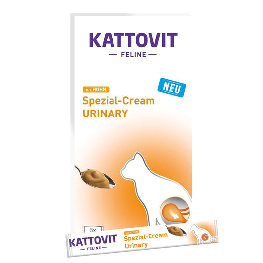 Kattovit - Feline Diet Spezial-Cream Urinary 6x15g (11er Pack)