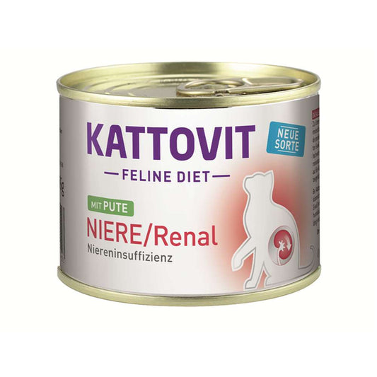 Kattovit - Feline Diet Niere/Renal 12x185g