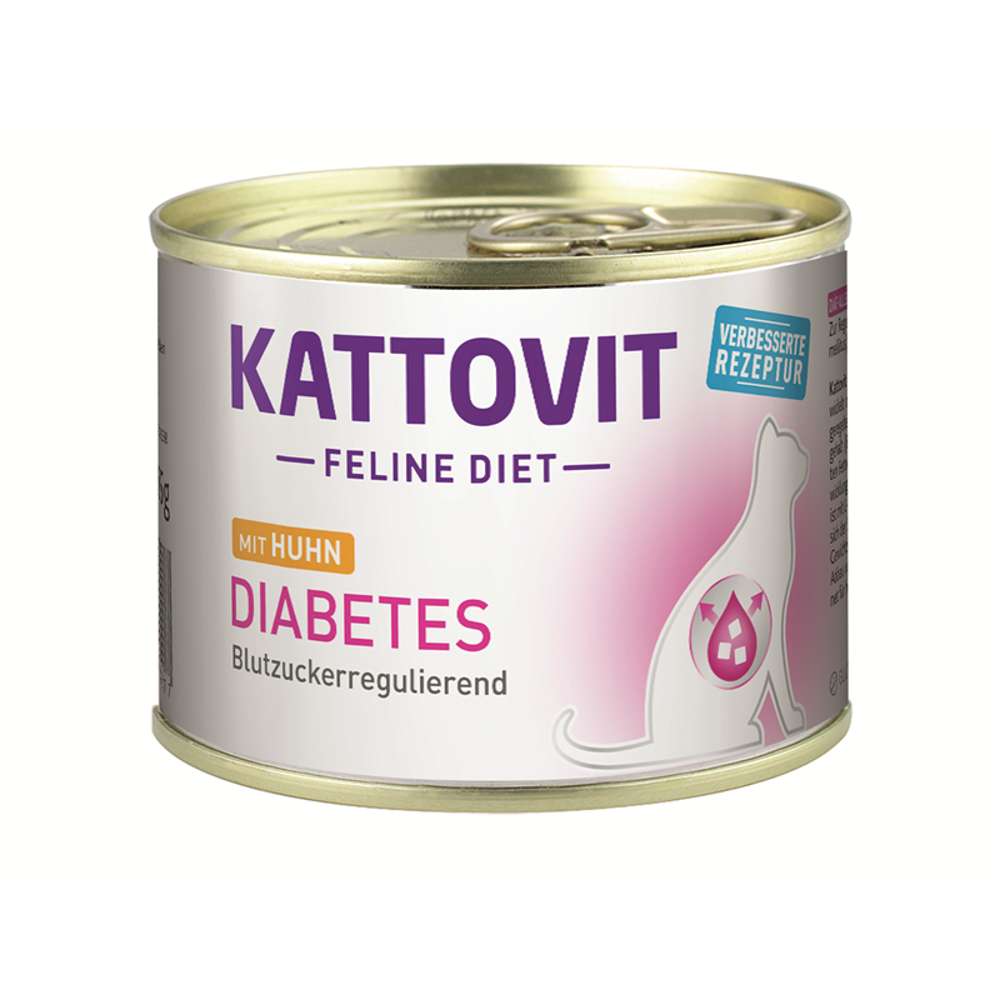 Kattovit - Feline Diet Diabetes/Gewicht 12x185g