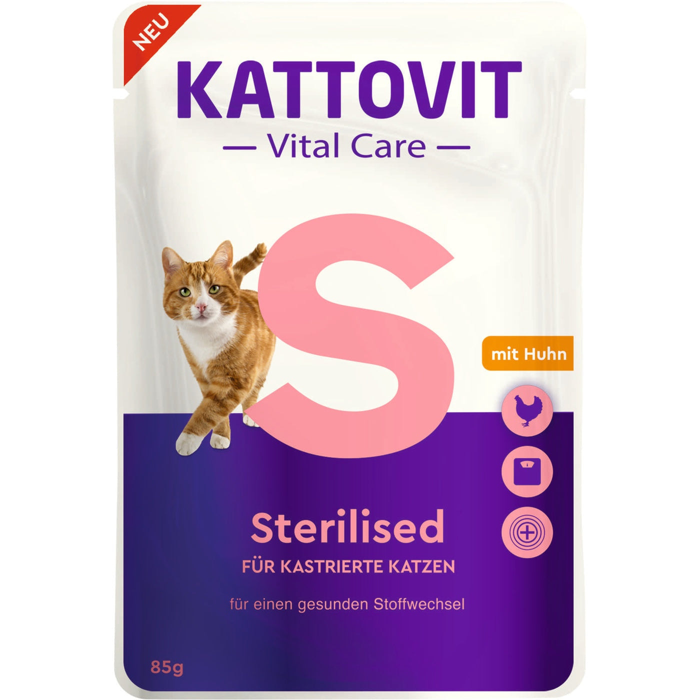 Kattovit - Feline Diet Vital Care Sterilised 24x85g