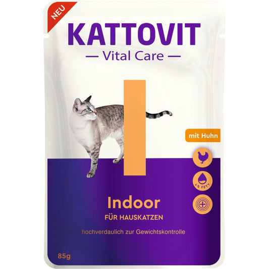 Kattovit - Feline Diet Vital Care Indoor 24x85g