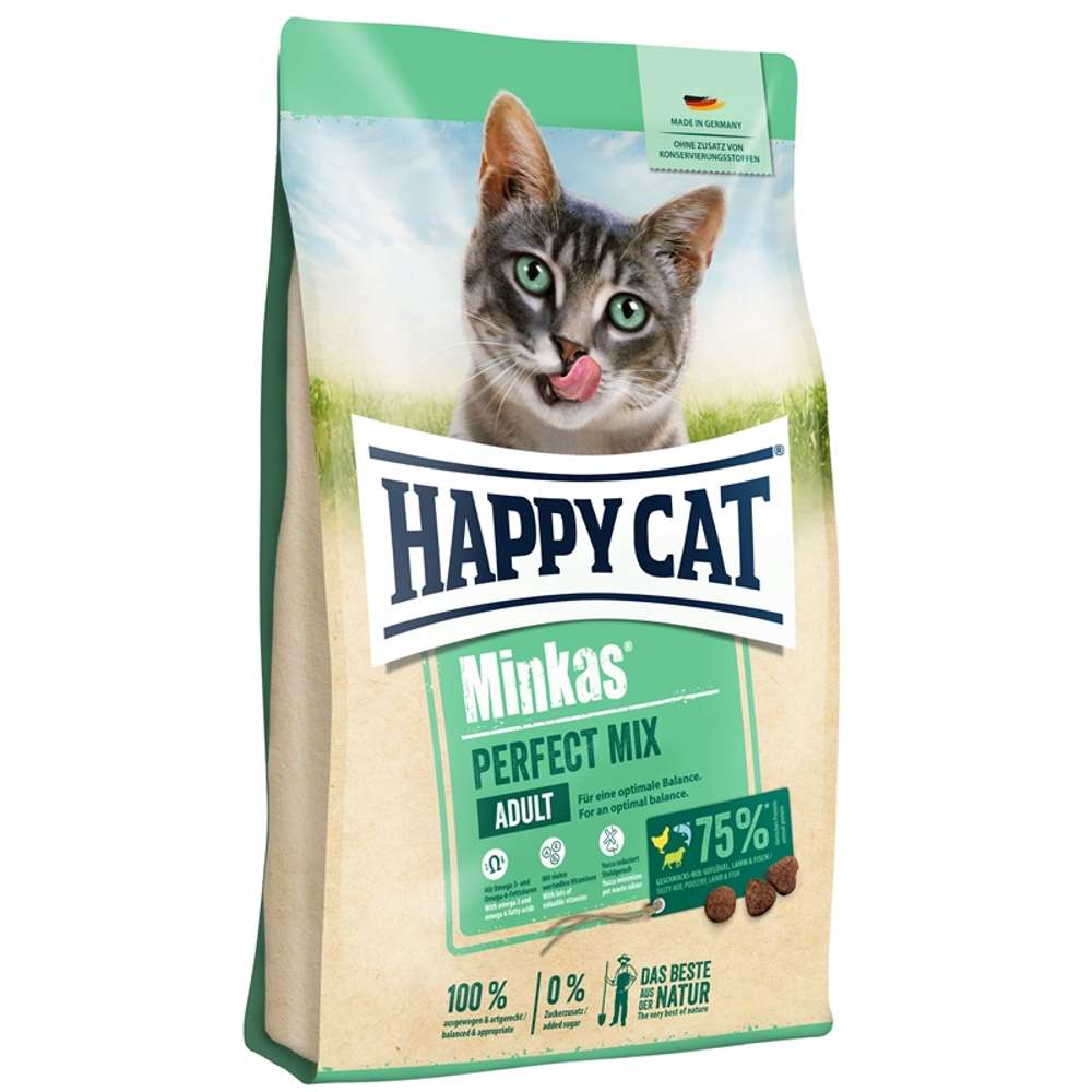 Happy Cat - Minkas Perfect Mix Geflügel, Fisch & Lamm