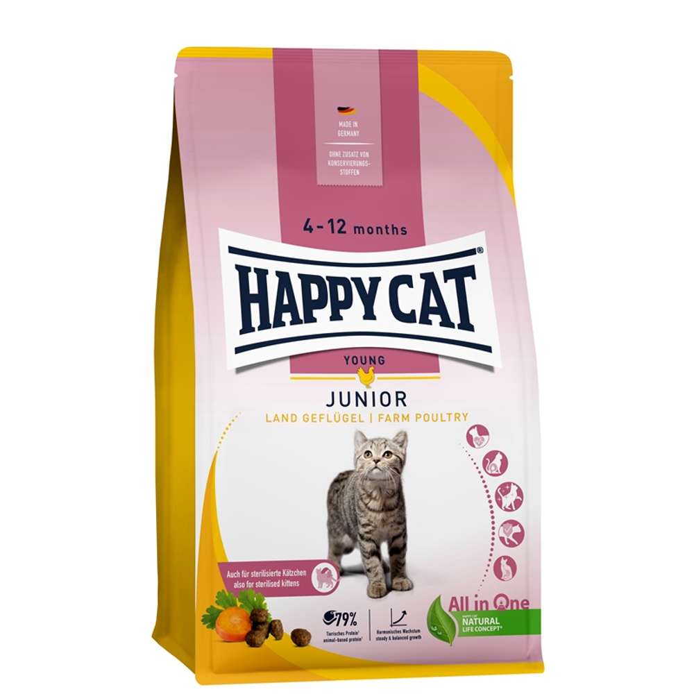 Happy Cat - Junior Land Geflügel