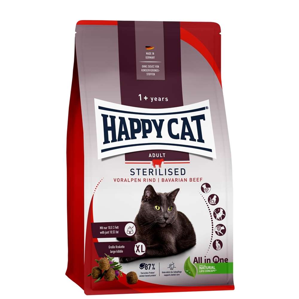 Happy Cat - Sterilised Adult Voralpen-Rind