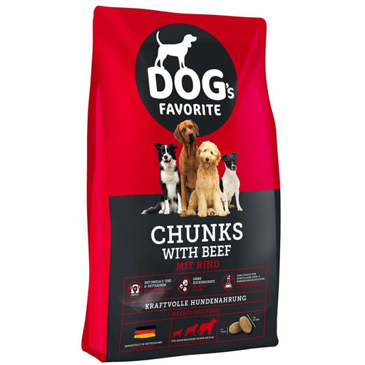 Dogs Favorite Chunks 15kg