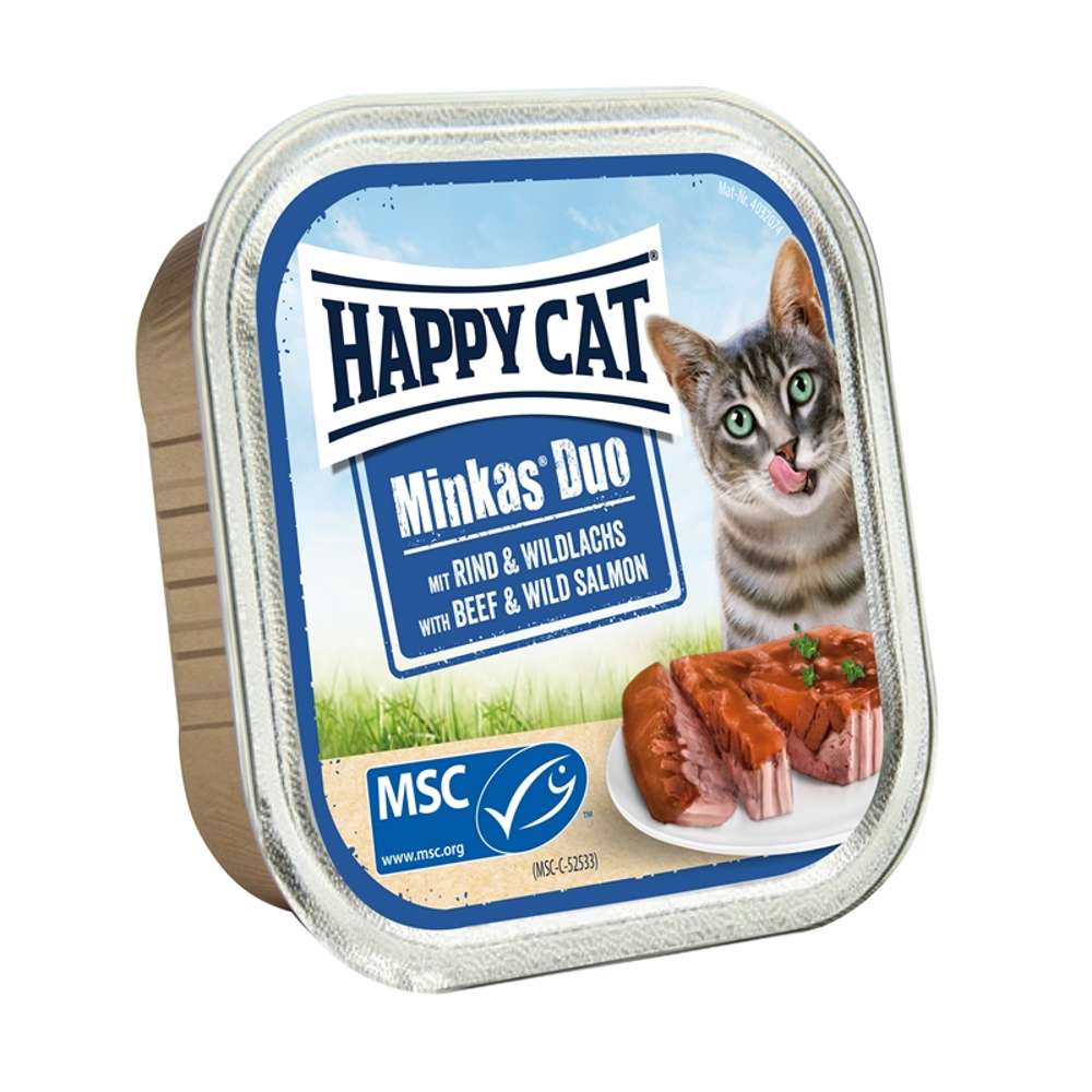 Happy Cat - Duo Pate Schale 12x100g