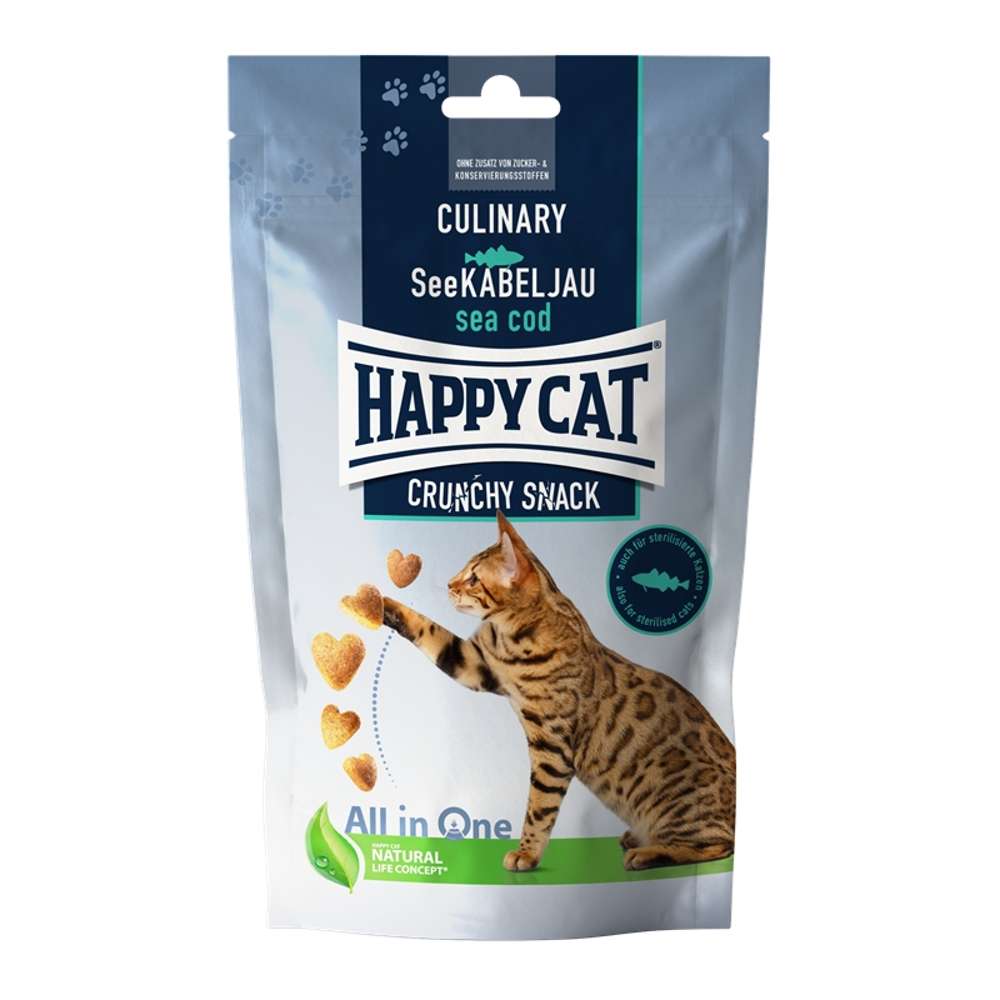 Happy Cat - Snack Culinary Crunch 10x70g