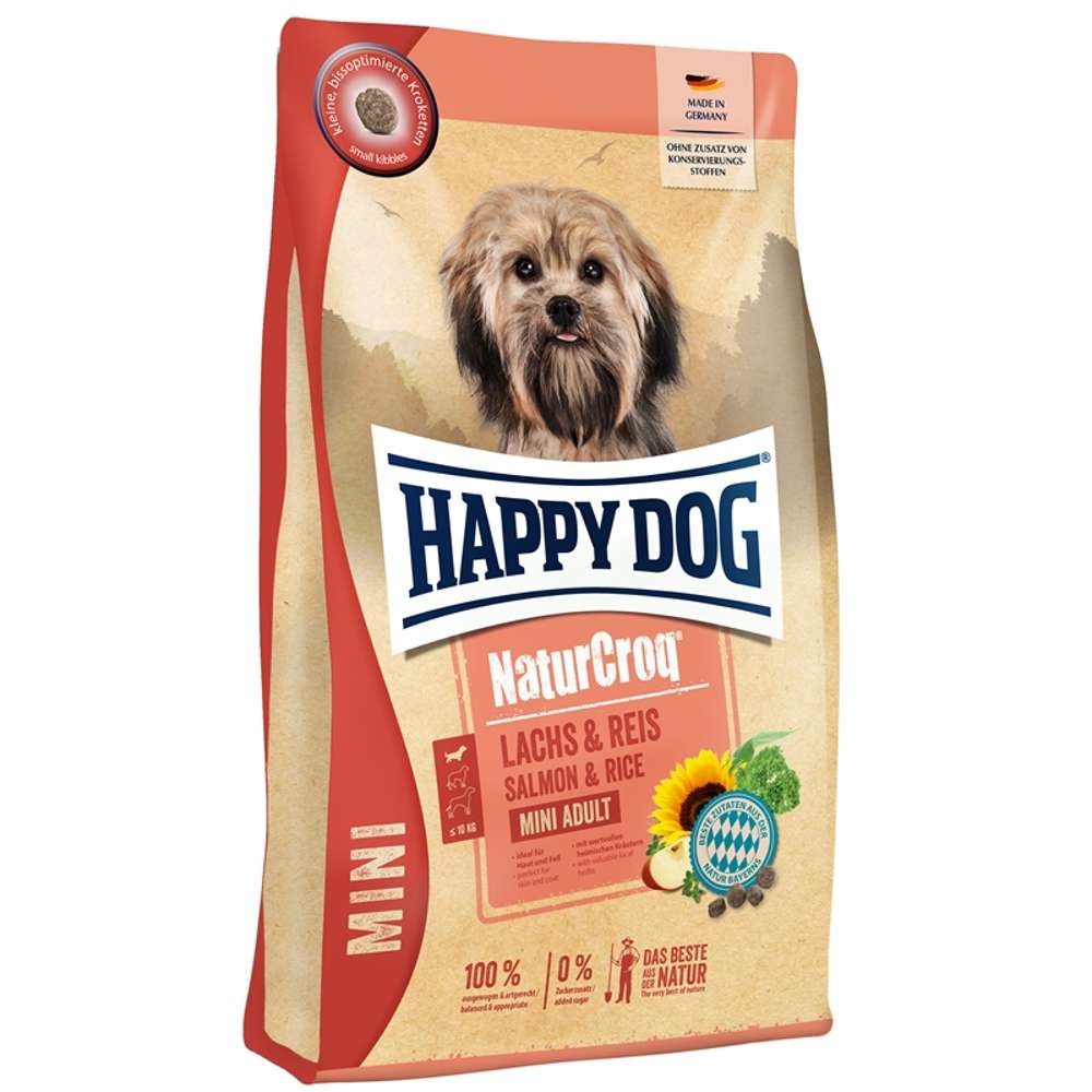Happy Dog - NaturCroq Mini Lachs & Reis