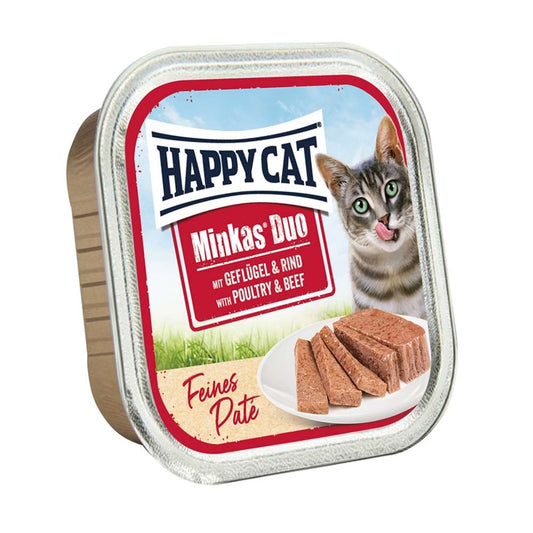 Happy Cat - Schale Minkas Duo Paté 16x100g