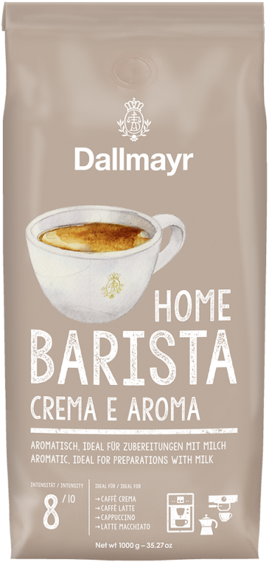 Home Barista Crema e Aroma ganze Bohne