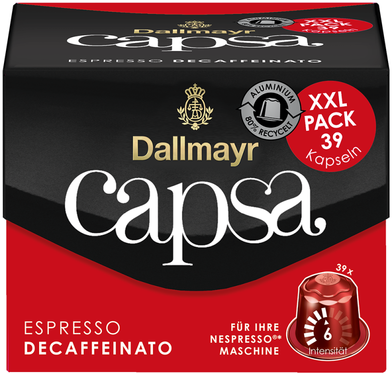 capsa Espresso Decaffeinato XXL