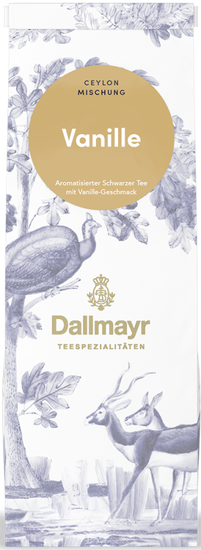 Schwarzer Tee Vanille