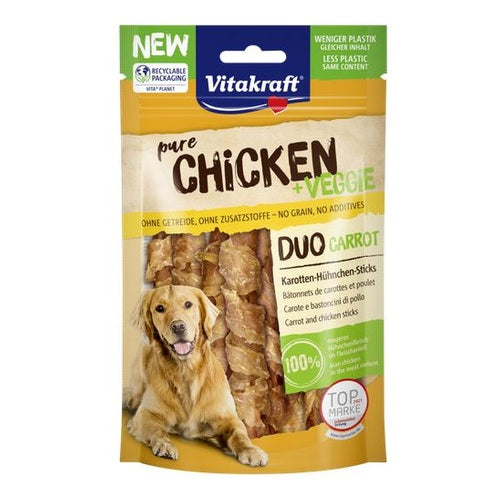 Vitakraft Chicken & Veggie Duo Karotten-Hühnchen-Sticks