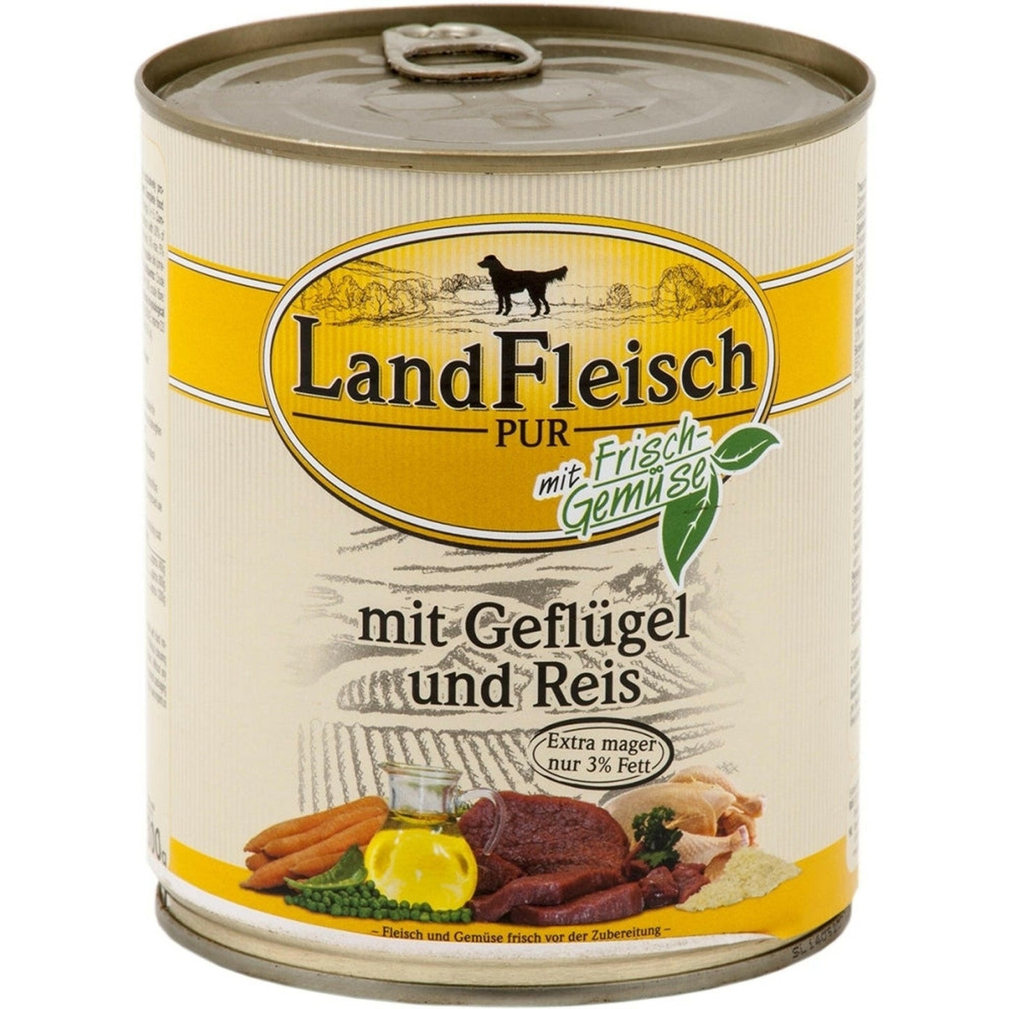 Landfleisch Pur 6x800g