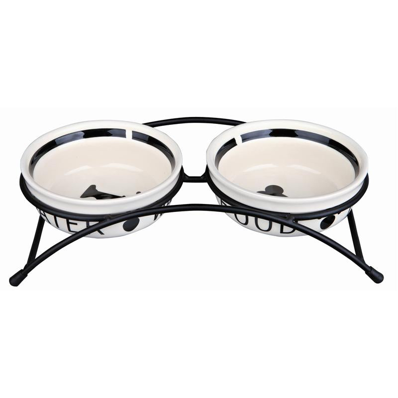 Trixie Napf-Set Eat on Feet, 2 x 0,25