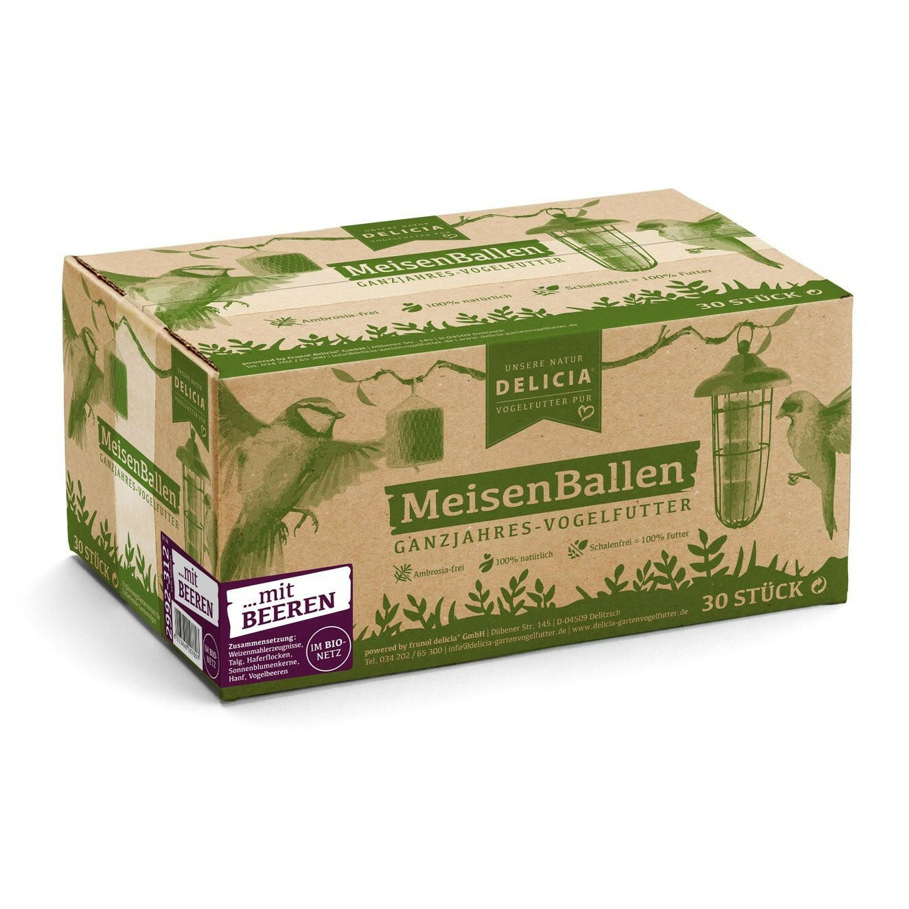 DELICIA MeisenBallen ÖkoPack Beeren & im Bio & Netz