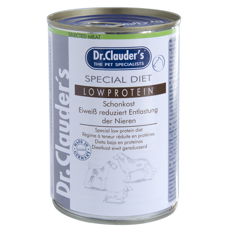 Dr. Clauder's Best Choice Dose Low Protein 6x400g