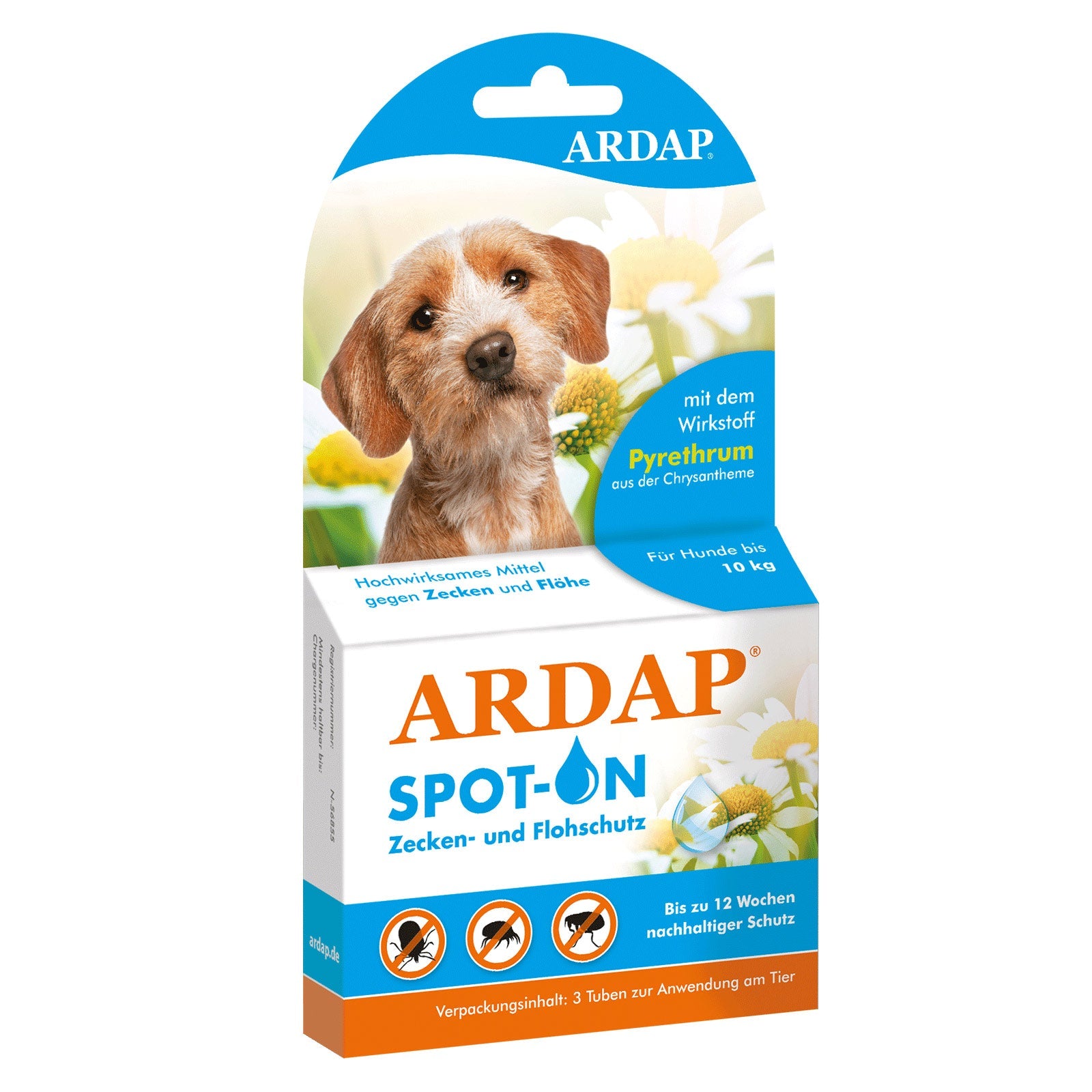 Ardap Spot-On für Hunde unter 10 kg