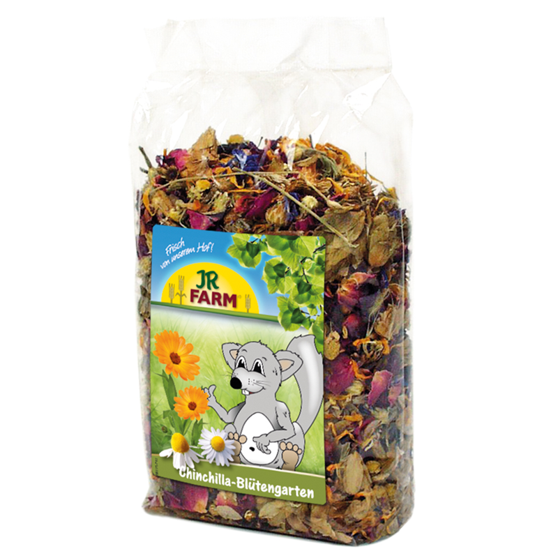 JR Farm Chinchilla - Blütengarten 50g