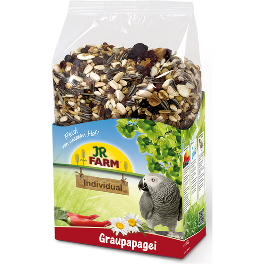 JR Birds Individual Graupapagei 950g