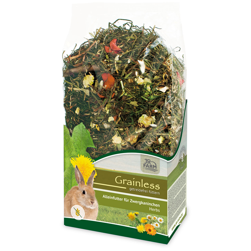 JR Grainless Herbs Zwergkaninchen