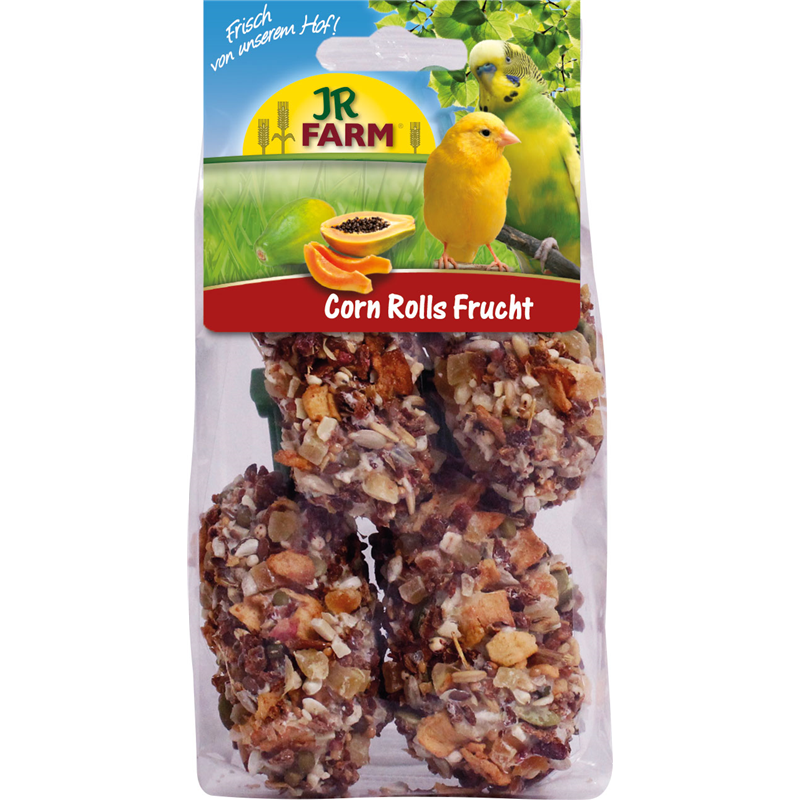 JR Birds Corn Rolls Frucht 4 Stück 90g